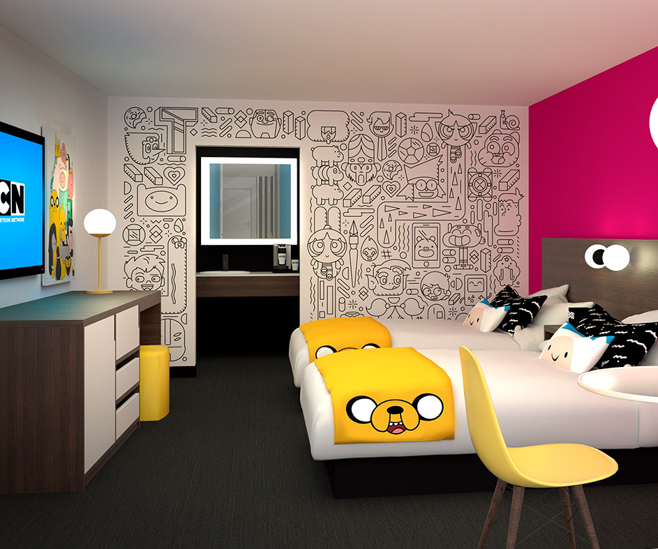 Cartoon Network Hotel Full Tour 